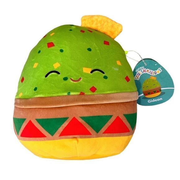 NWT Foodie Squishmallow Set 7.5” Saku Pizza Gideon Guac Nestor Nugget Janna Jam - Picture 2 of 13